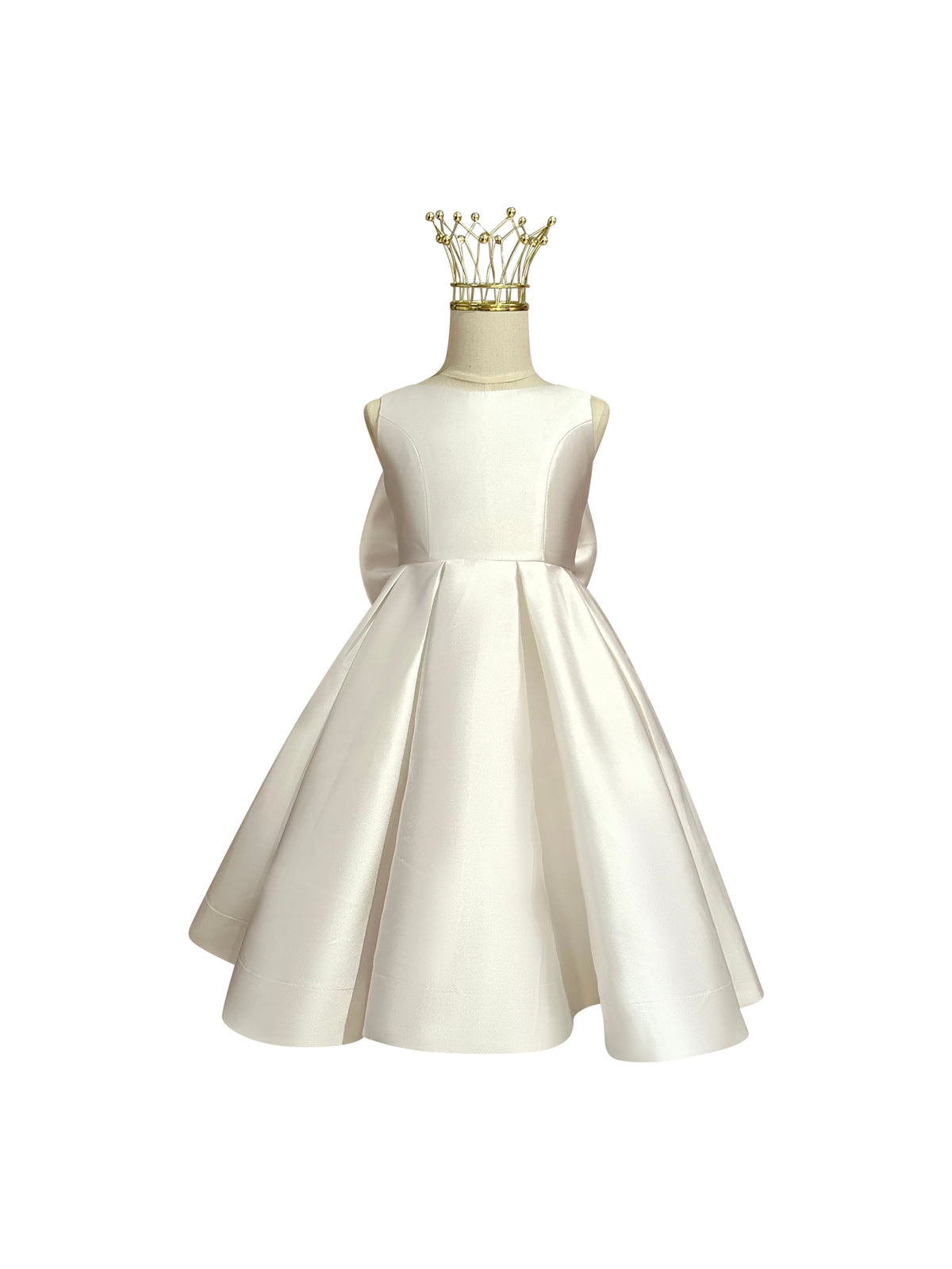 Mikado Flower Girl Dress