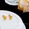 Rose Kids Girl's Stud Earrings - 18K Gold Plated