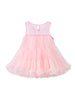 "Juliana" Girl's Ruffle Tulle Dress - Pink