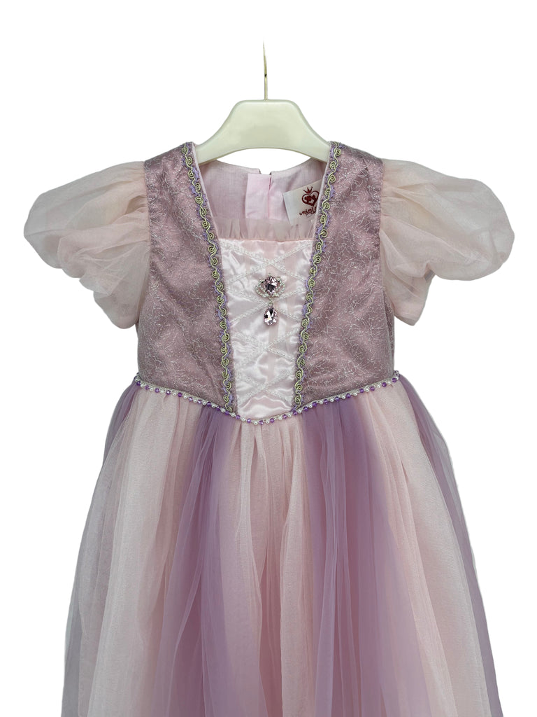 "Rapunzel" Girl's Tulle Dress - Purple