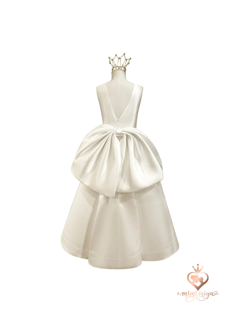 ’Anastasia’ Mimi Miya Couture Flower Girl and Communion Mikado Dress Flower Girl / Holy Communion Dress