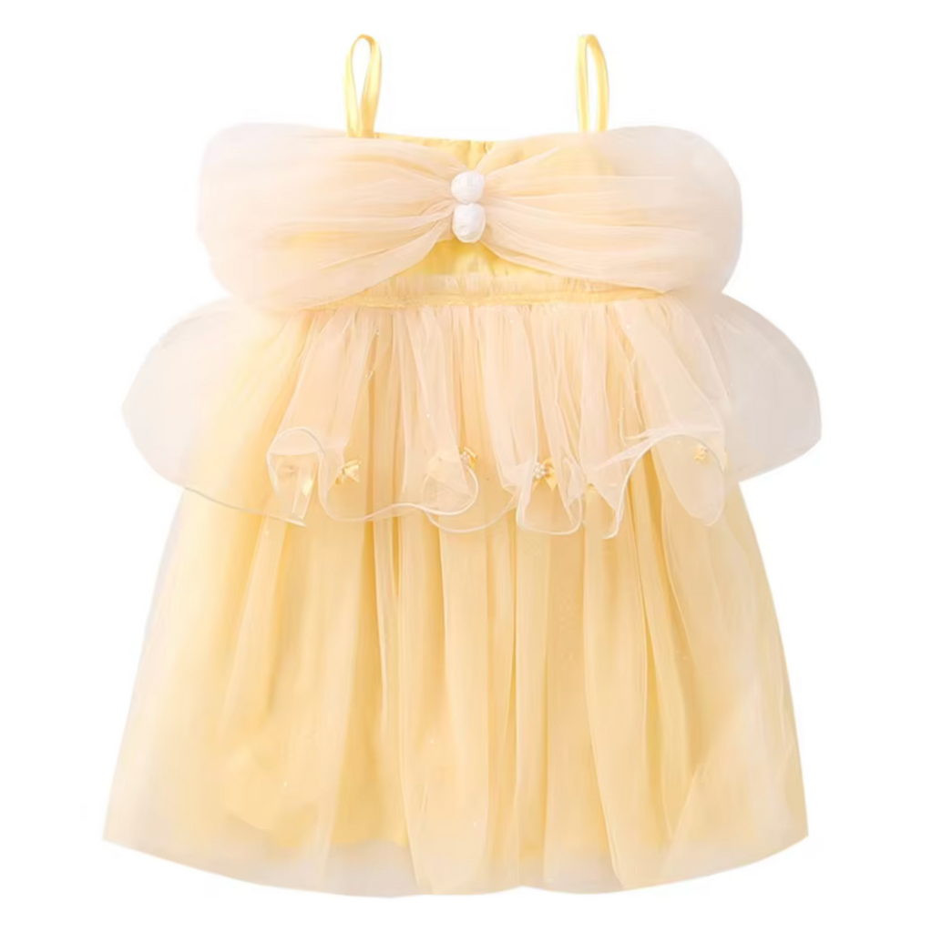 princess belle girls yellow  dress